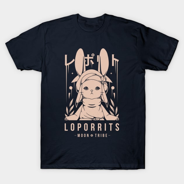 Loporrits Moon Tribe T-Shirt by Alundrart